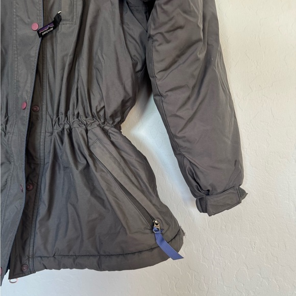 PATAGONIA women's soft shell insulated parka detachable hood size Medium - Picture 2 of 10